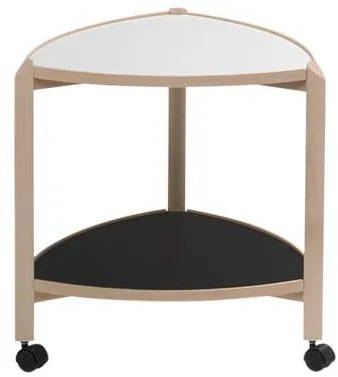 Thomsen Furniture Visit trolley - beech/melamine - natural beech - 55x50x50 cm