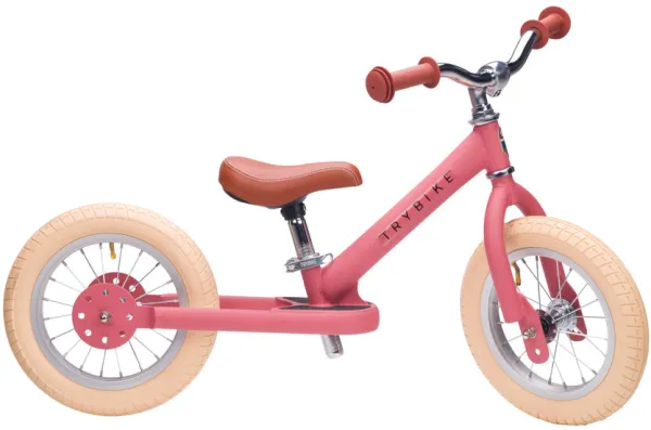 Balance bike, 2-wheeled, Vintage pink