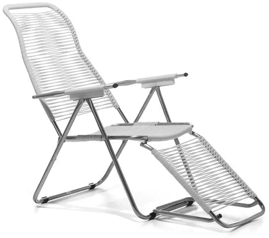 Fiam Spaghetti Sun Lounger White