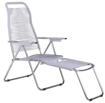 Fiam Spaghetti Sun Lounger Matte Grey