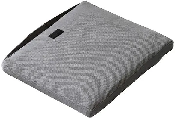 Seat cushion for folding chair - grey