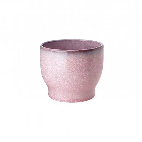 Knabstrup Keramik flower pot, pink - Ø:12.5 cm