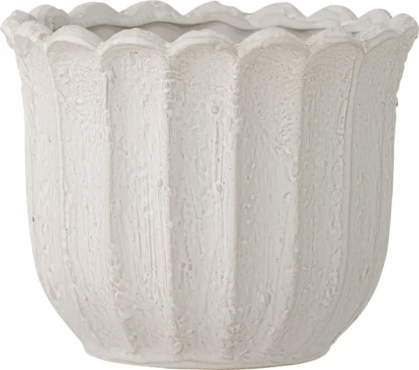 Chaca, Pot, white, stoneware